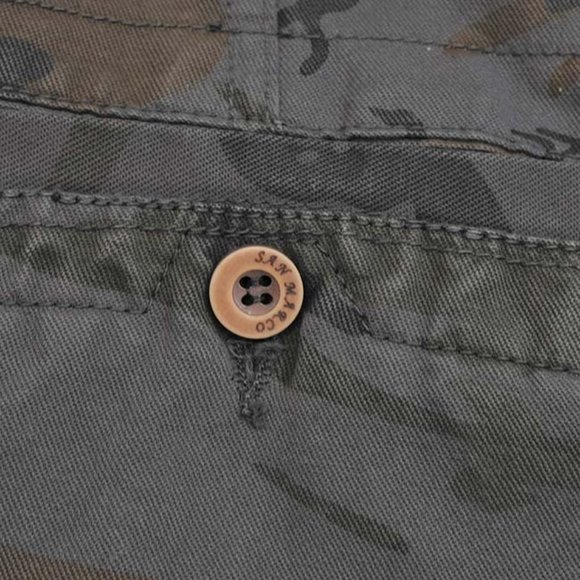 AAPE Camouflage Print Drawstring Black Shorts - Picture 5 of 16